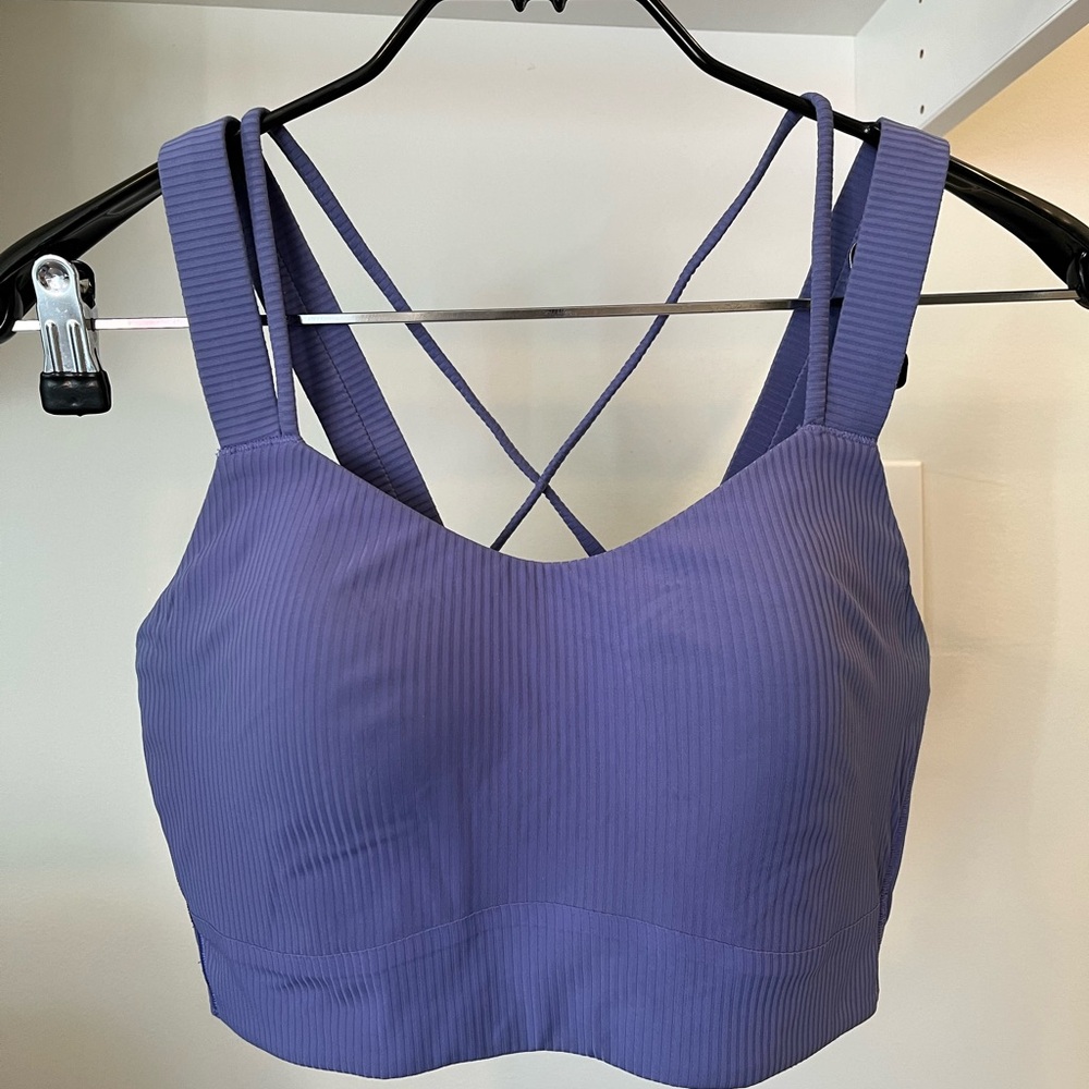 Lululemon Like a Cloud Longline Bra *Light Support D/DD Cup
Charged Indigo
Size6